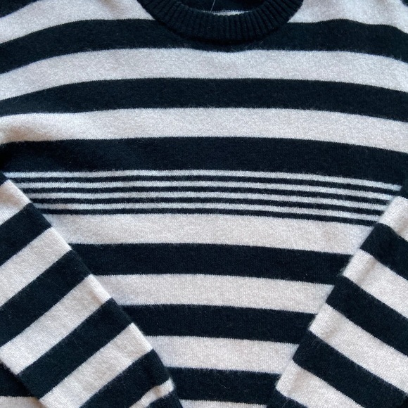 Equipment Femme Stripped 100% Cashmere Sweater - Picture 5 of 8